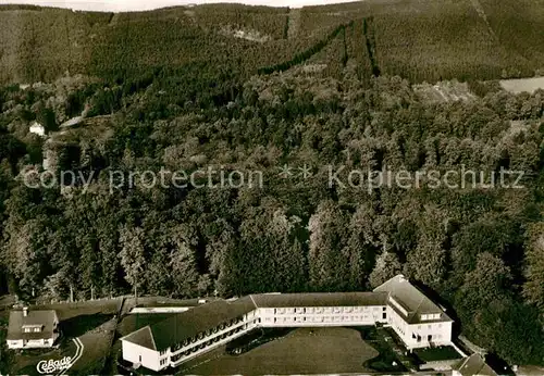 AK / Ansichtskarte Iburg Bad Fliegeraufnahme Sanatorium Sonnenhof Kat. Bad Iburg