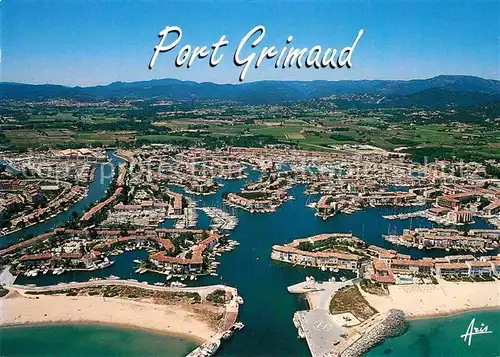 AK / Ansichtskarte Port Grimaud Fliegeraufnahme  Kat. Grimaud