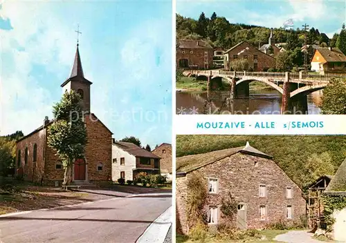 AK / Ansichtskarte Mouzaive Kirche Bruecke Bauernhaus Kat. 
