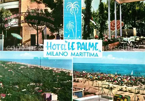 AK / Ansichtskarte Milano Marittima Hotel Le Palme Kat. Cervia