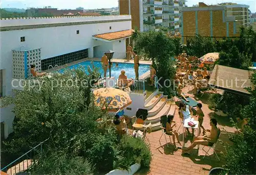 AK / Ansichtskarte Lloret de Mar Hotel Ninays Pool Kat. Costa Brava Spanien