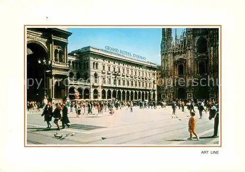 AK / Ansichtskarte Milano Grand Hotel Duomo Kat. Italien