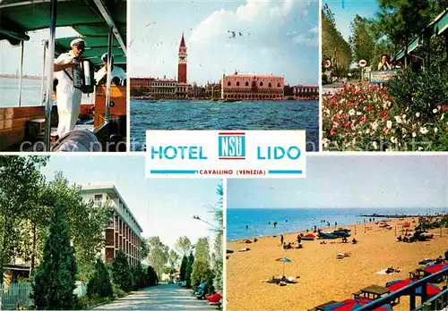 AK / Ansichtskarte Cavallino Treporti Hotel Lido Strand Venedig  Kat. Cavallino Treporti