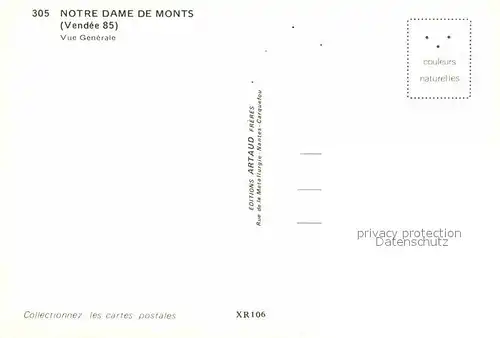 AK / Ansichtskarte Notre Dame de Monts Fliegeraufnahme Kat. Notre Dame de Monts