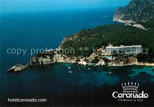 AK / Ansichtskarte Cala Fornells Fliegeraufnahme Hotel Coronado Kat. Mallorca