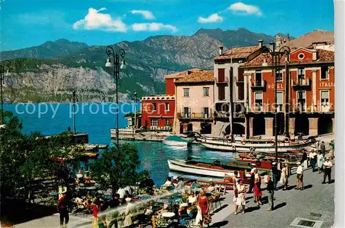 AK / Ansichtskarte Malcesine Lago di Garda Il porto Kat. Malcesine