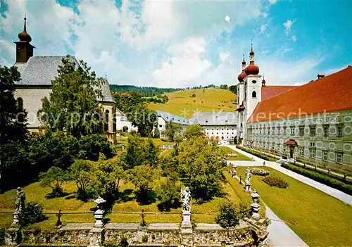 AK / Ansichtskarte Steiermark Benediktiner Abtei St Lambrecht Hofansicht Kat. Oesterreich