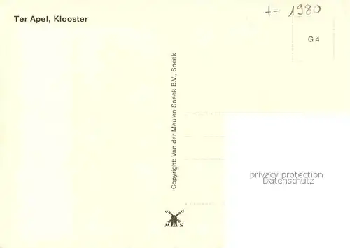 AK / Ansichtskarte Ter Apel Klooster Kat. Apel