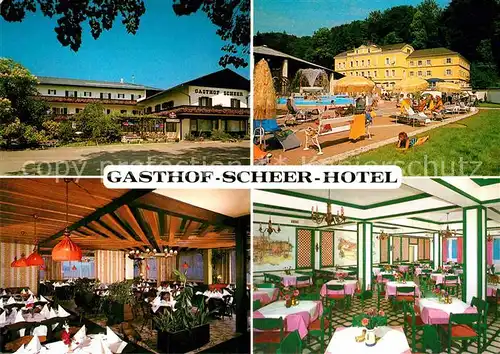 AK / Ansichtskarte Bad Gleichenberg Gastho Scheer Hotel Zur Emmaquelle  Kat. Bad Gleichenberg