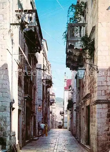 AK / Ansichtskarte Dubrovnik Ragusa Gasse Kat. Dubrovnik