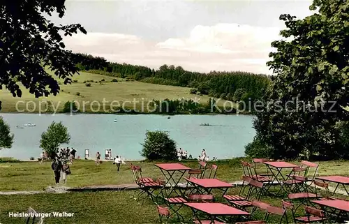 AK / Ansichtskarte Heisterberg Dillkreis Weiher Gasthof Wolf Kat. Driedorf