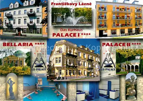 AK / Ansichtskarte Frantiskovy Lazne Kurhaus Palace Kat. Franzensbad