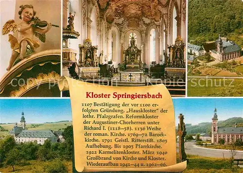 AK / Ansichtskarte Springiersbach Karmelitenkloster Kat. Bengel