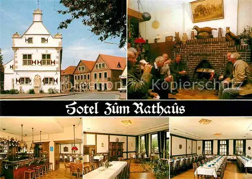 AK / Ansichtskarte Schoeppingen Hotel Zum Rathaus Kat. Schoeppingen