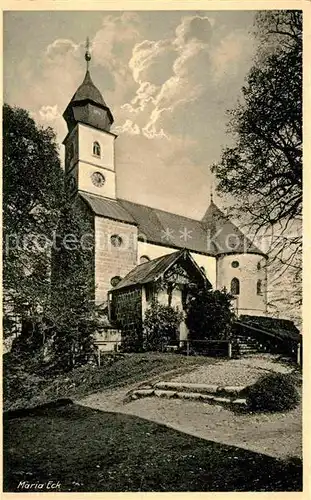 AK / Ansichtskarte Siegsdorf Oberbayern Maria Eck Kirche  Kat. Siegsdorf