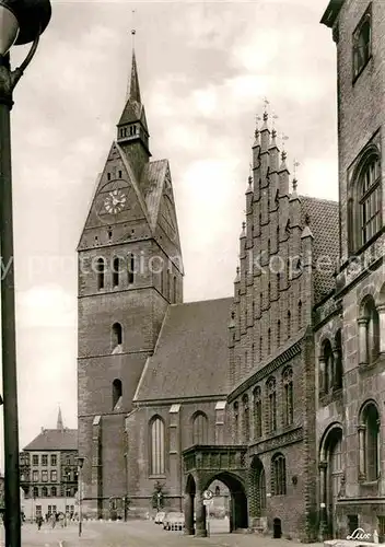 AK / Ansichtskarte Hannover Marktkirche Altes Rathaus Kat. Hannover