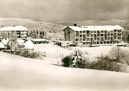 AK / Ansichtskarte Hoechenschwand Hoehensanatorium  Kat. Hoechenschwand