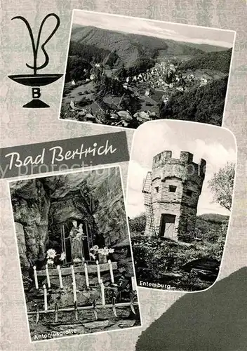 AK / Ansichtskarte Bad Bertrich Entersburg Antoniusgrotte  Kat. Bad Bertrich