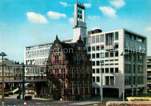 AK / Ansichtskarte Groningen Goudkantoor mit Stadhuis Kat. Groningen