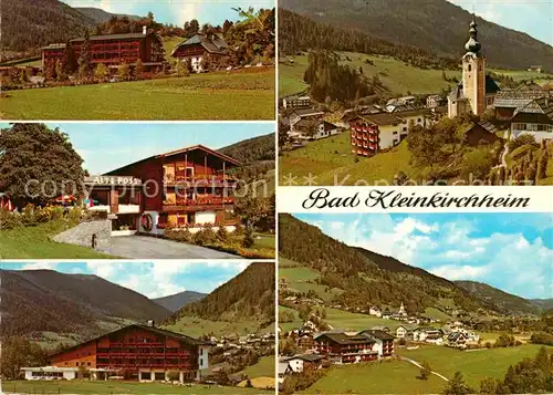 AK / Ansichtskarte Bad Kleinkirchheim Kaernten Fliegeraufnahmen Kat. Bad Kleinkirchheim