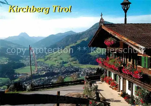 AK / Ansichtskarte Kirchberg Tirol Blick vom Filzerhof gegen Rettenstein Kat. Kirchberg in Tirol