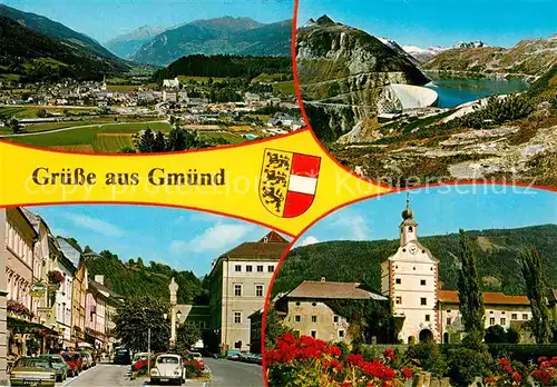 AK / Ansichtskarte Gmuend Kaernten Zusammenfluss der Lieser und Malta Kat. Gmuend in Kaernten