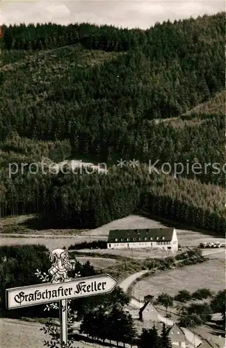 AK / Ansichtskarte Grafschaft Sauerland Grafschafter Keller Gasthof Kat. Schmallenberg