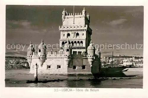 AK / Ansichtskarte Lisboa Torre de Belem Kat. Portugal