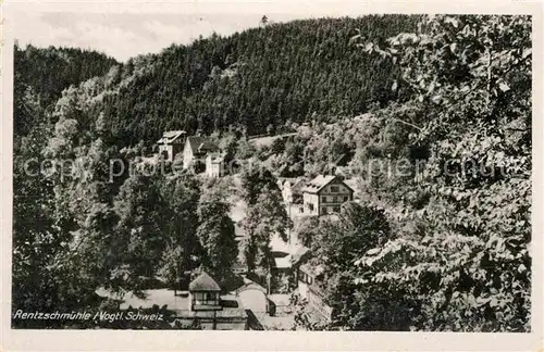 AK / Ansichtskarte Rentzschmuehle Vogtland Thueringen Panorama Kat. Vogtlaendisches Oberland