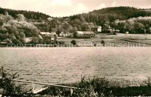 AK / Ansichtskarte Heisterberg Dillkreis Weiher Kat. Driedorf