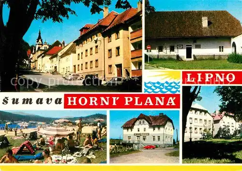 AK / Ansichtskarte Horni Plana Stadtansichten 