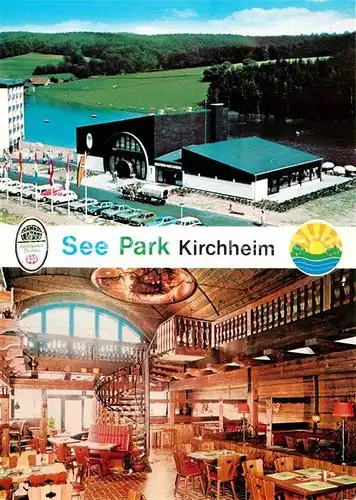 AK / Ansichtskarte Kirchheim Hessen See Park  Kat. Kirchheim