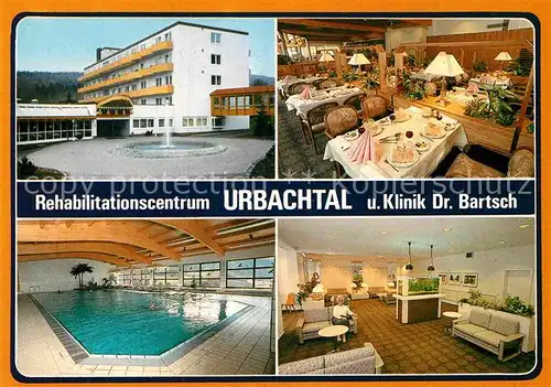 AK / Ansichtskarte Neukirchen Knuellgebirge Rehabilisationscentrum Urbachtal und Klinik Doktor Bartsch Kat. Neukirchen