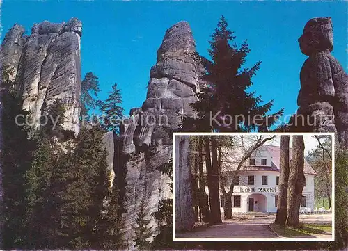AK / Ansichtskarte Adrspach Adersbach Hotel Lesni Zacisi Kat. Adrspach