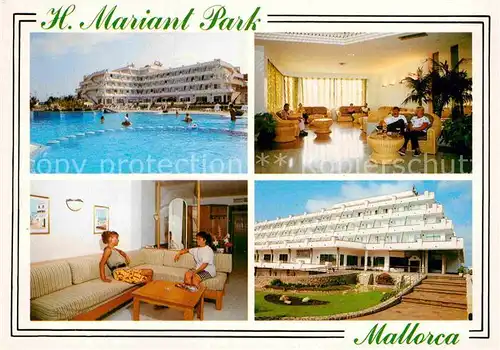 AK / Ansichtskarte Sa Coma Hotel Mariant Park Pool Lobby 