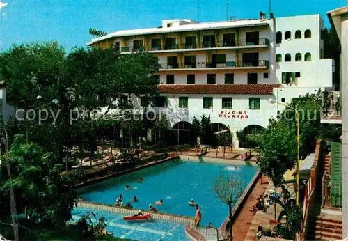 AK / Ansichtskarte Lloret de Mar Hotel Rosamar Schwimmbad Kat. Costa Brava Spanien