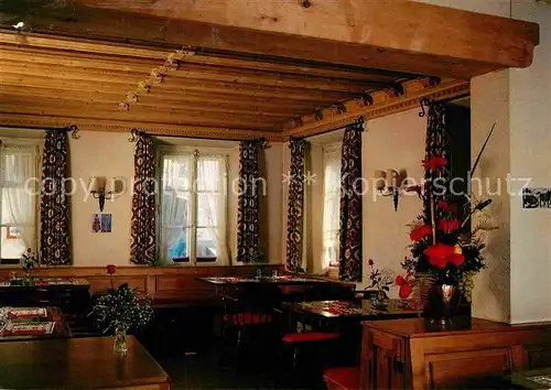 AK / Ansichtskarte Pontresina Restaurant Crusch Alva  Kat. Pontresina