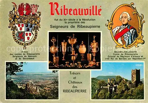 AK / Ansichtskarte Ribeauville Haut Rhin Elsass Chateau des Ribeaupierre Kat. Ribeauville