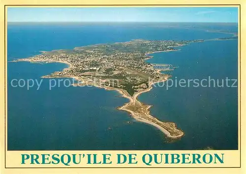 AK / Ansichtskarte Quiberon Morbihan Fliegeraufnahme Kat. Quiberon