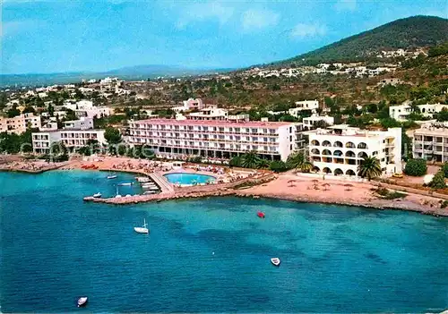 AK / Ansichtskarte Talamanca Fliegeraufnahme Hotel Simbad Kat. Ibiza Islas Baleares