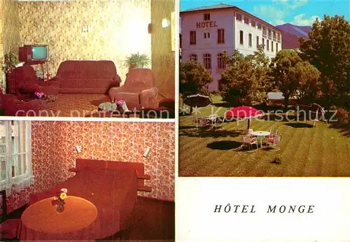 AK / Ansichtskarte Saint Andre les Alpes Hotel Monge Fernsehraum Doppelzimmer Garten Kat. Saint Andre les Alpes