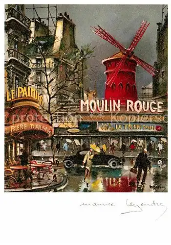 AK / Ansichtskarte Paris Moulin Rouge Kat. Paris