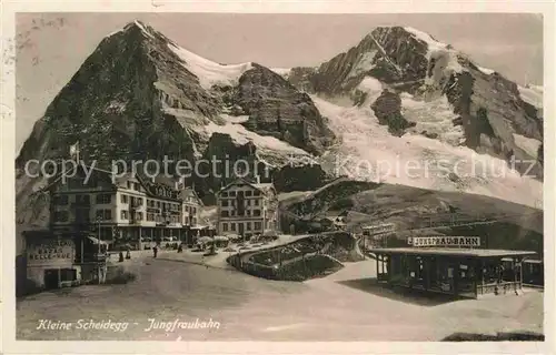 AK / Ansichtskarte Kleine Scheidegg Interlaken Jungfraubahn  Kat. Kleine Scheidegg