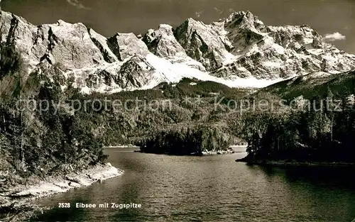 AK / Ansichtskarte Eibsee Zugspitze  Kat. Grainau