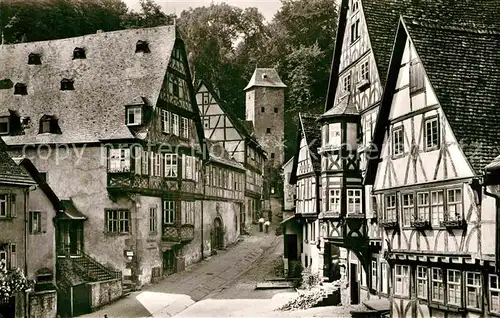 AK / Ansichtskarte Miltenberg Main Schnatterloch Fachwerk Kat. Miltenberg