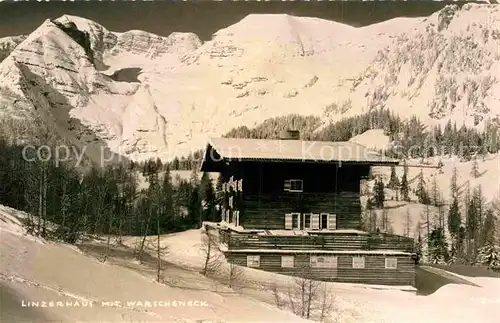 AK / Ansichtskarte Warscheneck Linzerhaus Winter