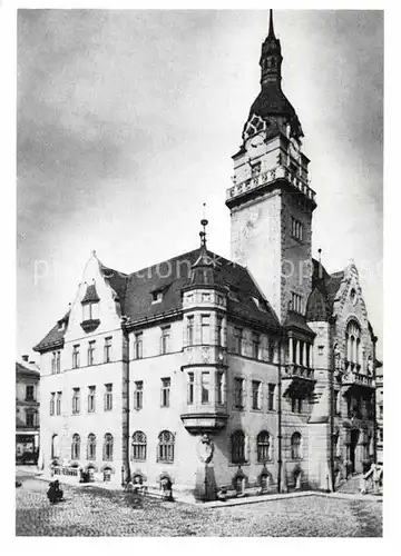 AK / Ansichtskarte Maehrisch Schoenberg Rathaus Kat. Sumperk