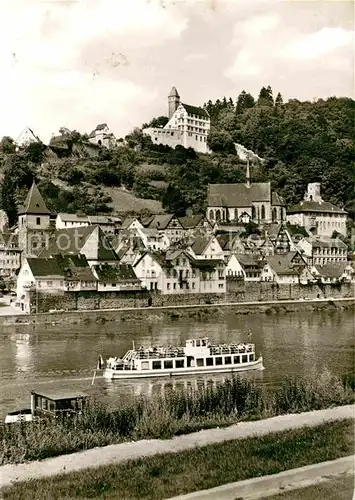 AK / Ansichtskarte Hirschhorn Neckar Schloss Hotel Burg Kat. Hirschhorn (Neckar)