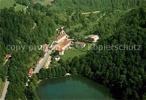 AK / Ansichtskarte Lucelle Haut Rhin Fliegeraufnahme Maison Saint Bernhard Kat. Lucelle