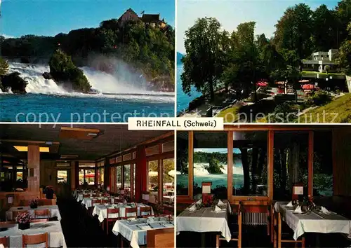 AK / Ansichtskarte Neuhausen Rheinfall Restaurant Park Kat. Schaffhausen